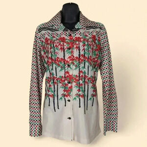 V. Hamilton Long Sleeve Retro Shirt